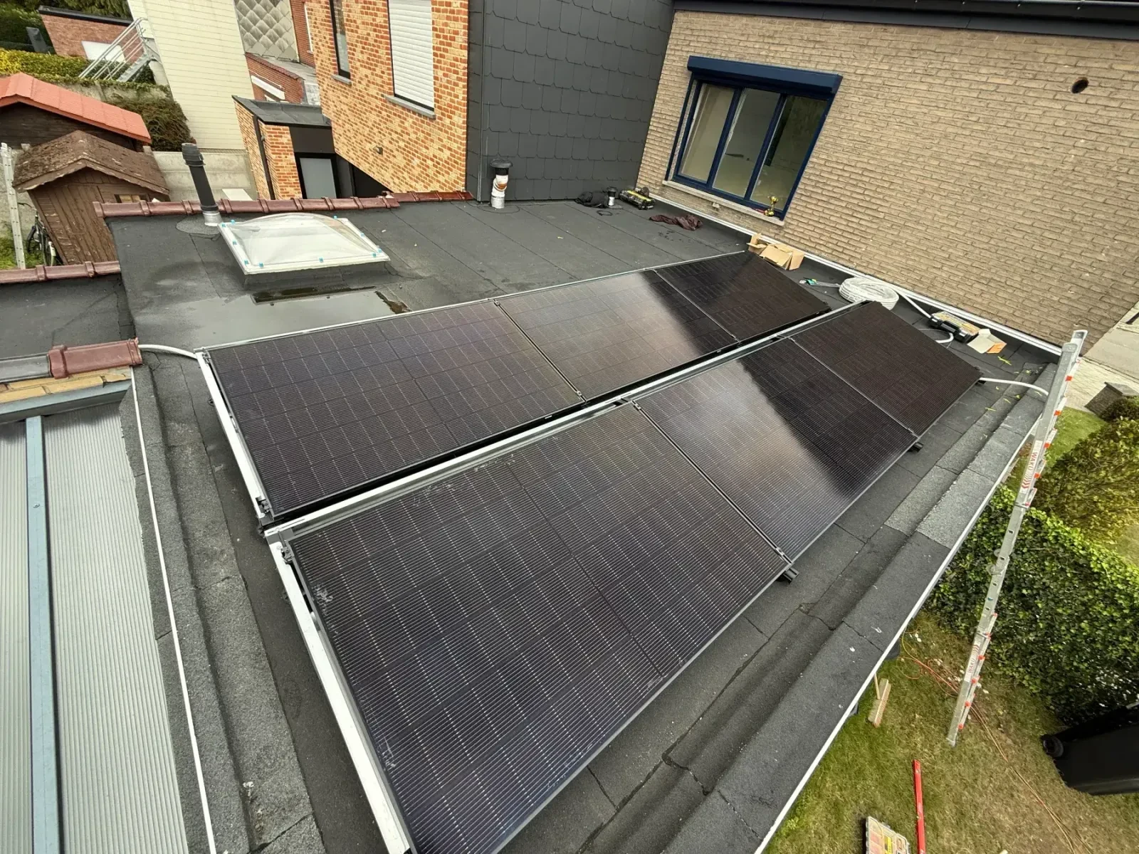 Lier PV & thuisbatterij in Lier, Zonnepanelen, realisatie De Groote Innovations, foto 1